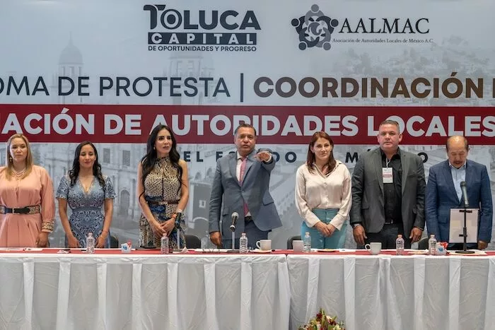 Rinde Ricardo Moreno protesta como Coordinador Estatal de la Asociación de Autoridades Locales de México