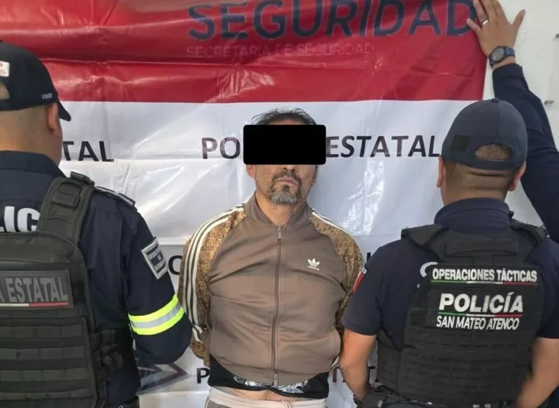 Detiene Policía de San Mateo Atenco a asaltantes de joyería en Metepec tras persecución