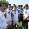 Recibe rector a los Correcaminos campeones de la Liga Premier