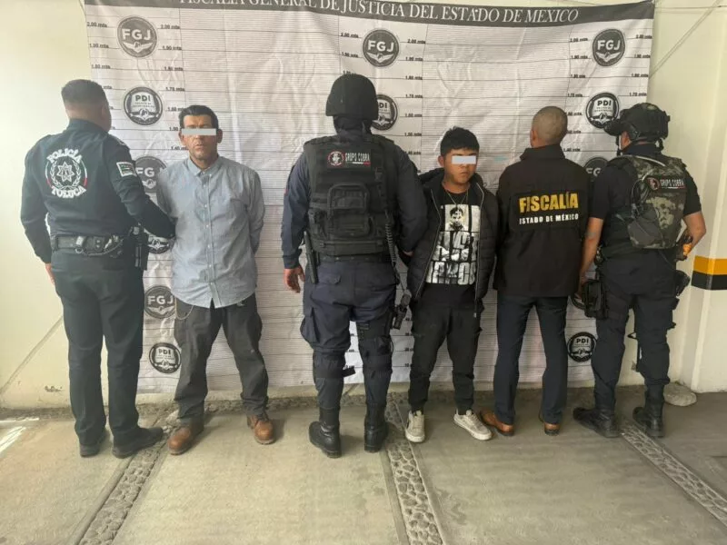 Asegura droga y detiene a dos personas Policía Municipal de Toluca en operativo