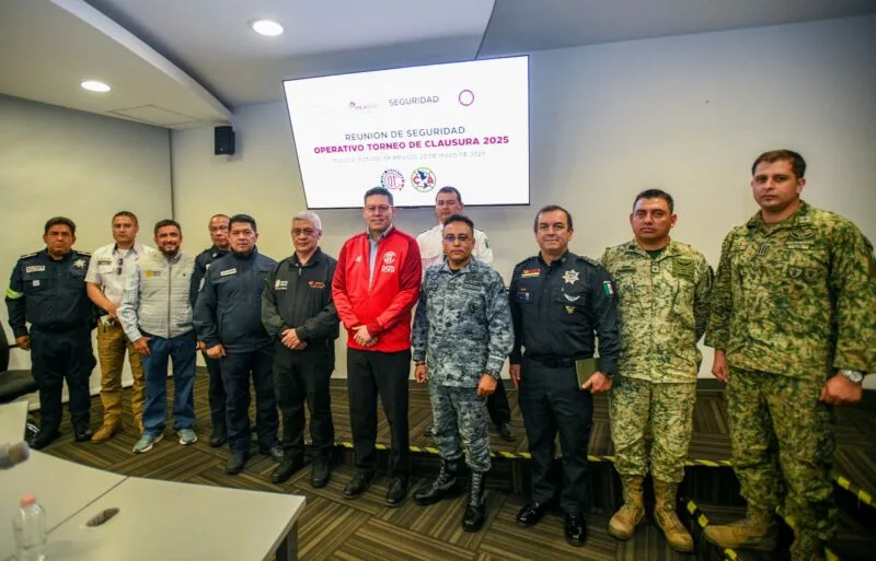 Fuerzas federales, estatales y municipales Garantizan  Seguridad  para la Final de Toluca vs América