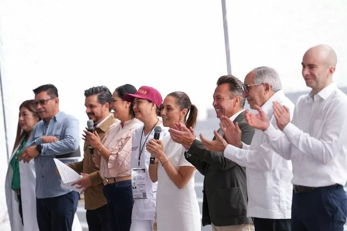 Claudia Sheinbaum Pardo, encabezó la Asamblea del Programa Salud Casa por Casa