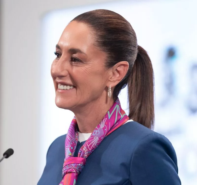 Claudia Sheinbaum, presidenta popular.