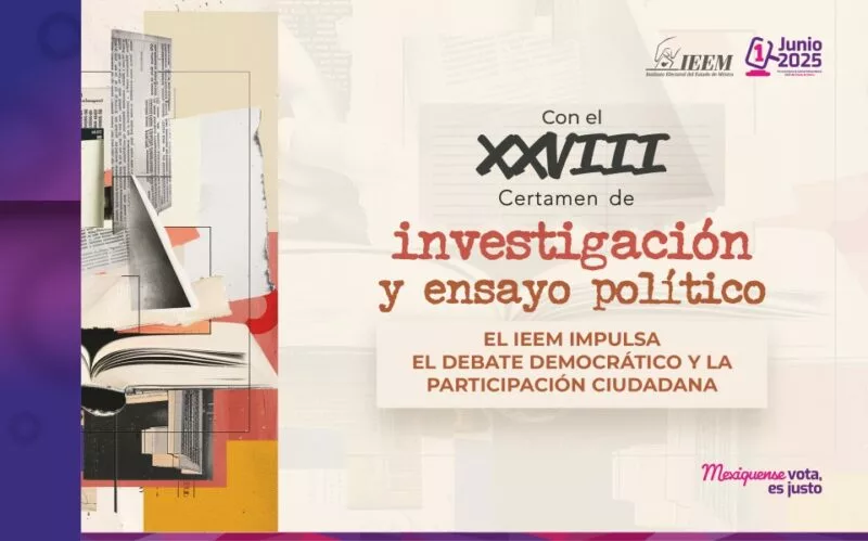 Prepara IEEM Certamen de Investigación y Ensayo Político