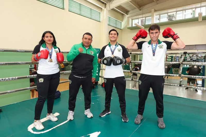 Selección de boxeo UAEMéx conquista medallas en los Campeonatos Nacionales Universitarios ANUIES 2025