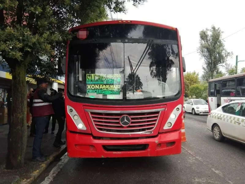 Infraccionan Gobierno de Toluca y Secretaría de Movilidad a nueve unidades, un chofer iba alcoholizado