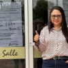 Gris Vázquez acudió esta mañana a ejercer su derecho al voto en elecciones  históricas