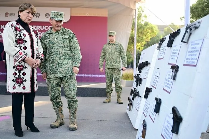 Exitoso Canje de Armas y Explosivos en EdoMéx: es primer lugar nacional en desarme voluntario