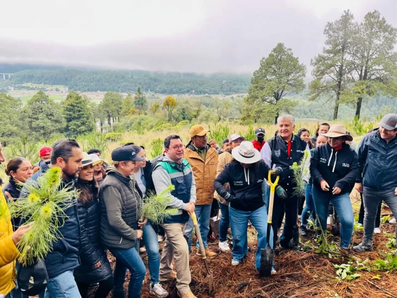 Inicia Miguel Ángel Ramírez Ponce la Campaña de Reforestación “Agua y Vida en Lerma” con una meta de 100,000 árboles
