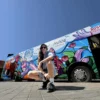 Bosska ofrece su arte a la manifestación LGTBIQ+ de Madrid