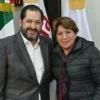 Visita gobernadora Delfina Gómez Álvarez al presidente de la Juco