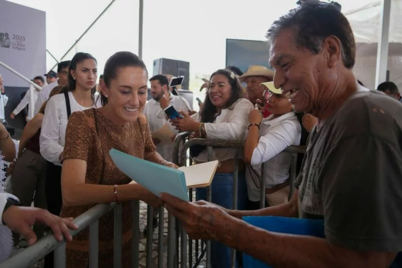 Realizó la Presidenta Claudia Sheinbaum esta semana gira en Chiapas, Oaxaca, Tabasco y Guerrero