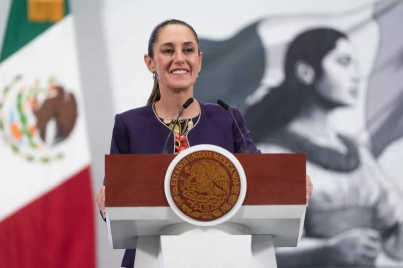 La Presidenta de México, Claudia Sheinbaum Pardo, destaca que, en su conversación telefónica con el presidente de Estados Unidos, Donald Trump, se logró un buen  acuerdo