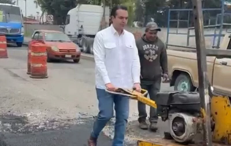 Inicia Programa de Bacheo en Coordinación con el Gobierno del Estado de México y el legislador Kalid Mohamed 