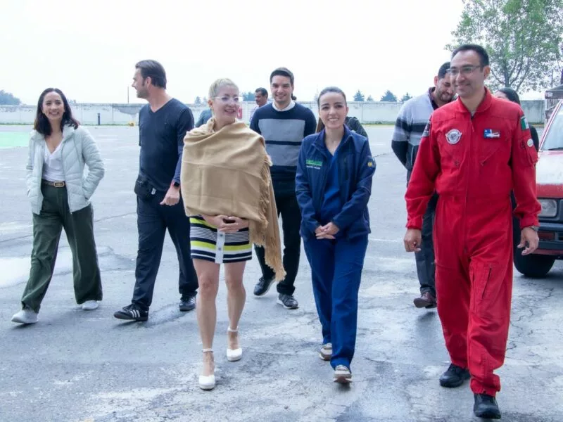 ¡Grupo Relámpagos capacita para salvar vidas! Imparte curso de seguridad en evacuación aeromédica a personal del CENATRA y CETRAEM
