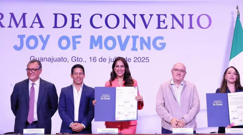 Firma Gobernadora convenio por el desarrollo de la niñez en Guanajuato