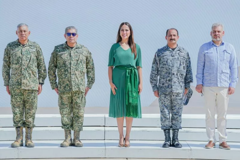 Gobernadora de Guanajuato participa en encuentro regional de seguridad con autoridades federales y estatales