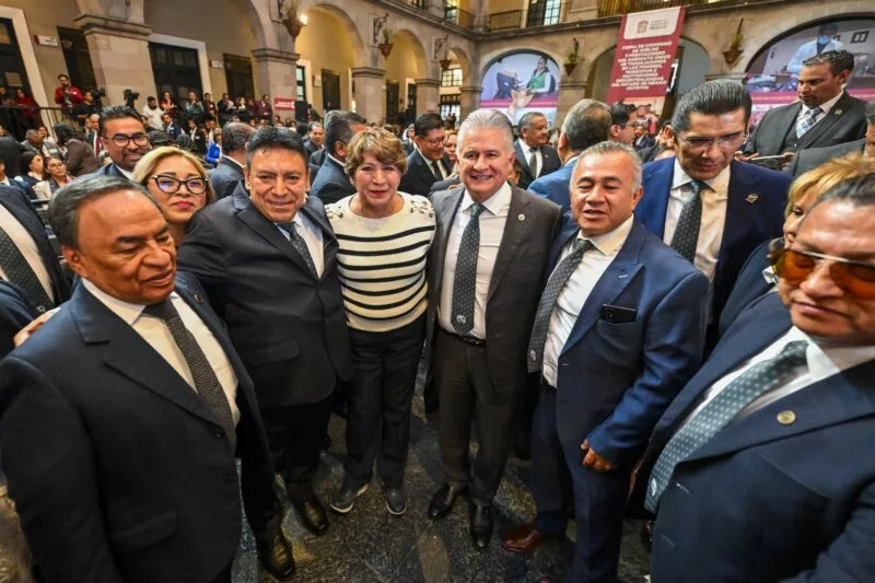 Gobernadora Delfina Gómez Álvarez otorga aumento salarial y mejores prestaciones a más de 43 mil trabajadores del SUTEyM