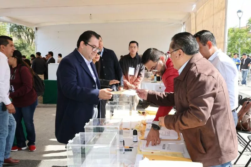 La UAEMéx inició la Jornada de Votación para la Elección de la persona titular de la Rectoría para el Periodo Ordinario 2025-2029.