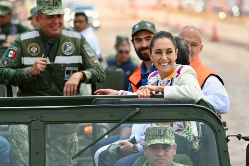 Supervisa Claudia Sheinbaum obra del tren CDMX – Pachuca