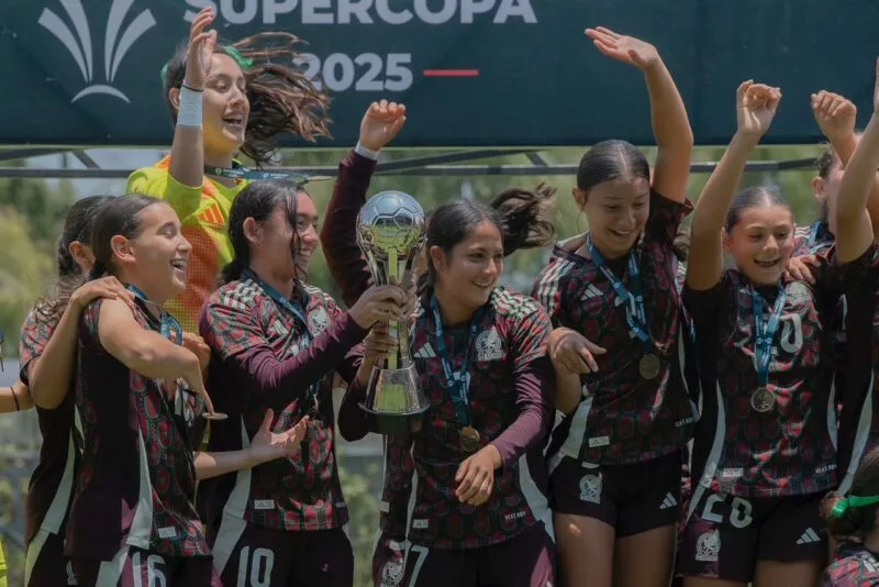 Se corona campeona de la Supercopa Femenil 2025  representativo de México Sub – 15