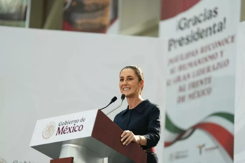 Vamos bien y vamos a ir mejor: Claudia Sheinbaum