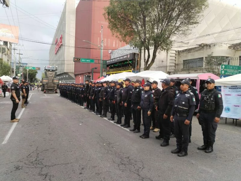 Blindan Nemesio Diez con 250 policías para el encuentro Toluca vs Puebla