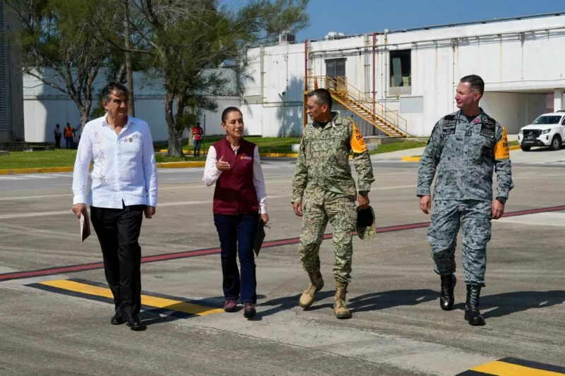 a Presidenta Claudia Sheinbaum Pardo, informó que el Gobierno de México monitorea el crecimiento del Río Pánuco, que al momento no representa un riesgo