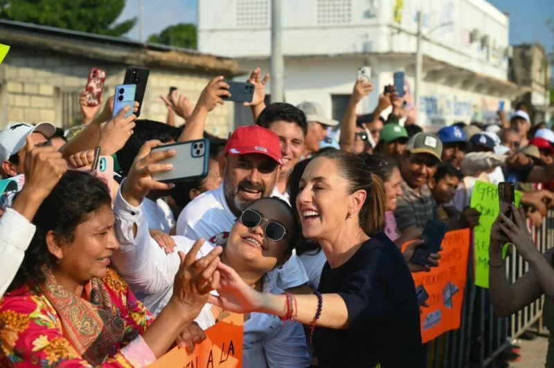 Claudia Sheinbaum Inaugura Tramo de la Línea K del Tren Interoceánico en Chiapas y Oaxaca