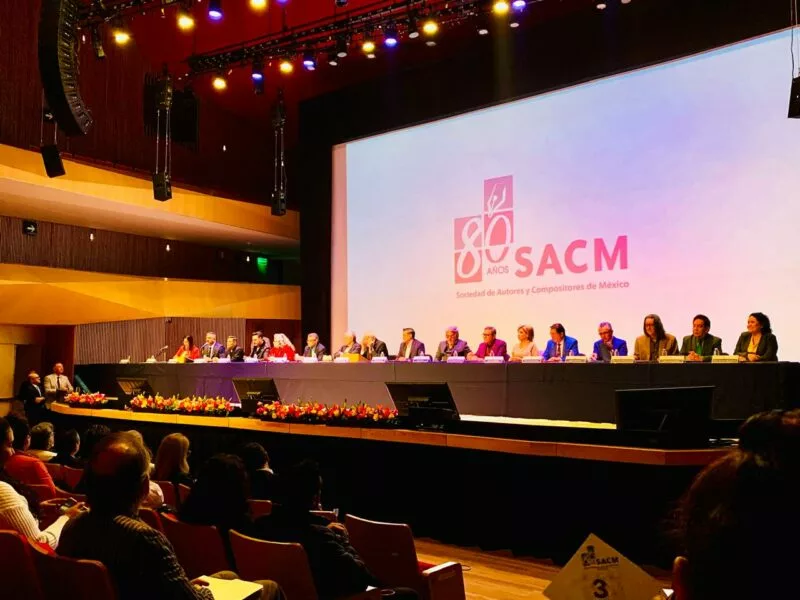 SACM reafirma liderazgo mundial y defiende el derecho de autor en su 80.° aniversario