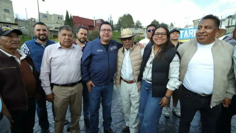 Miguel Ángel Ramírez Ponce entrega una obra de gran relevancia para Huitzizilapan y La Adolfo López Mateos.