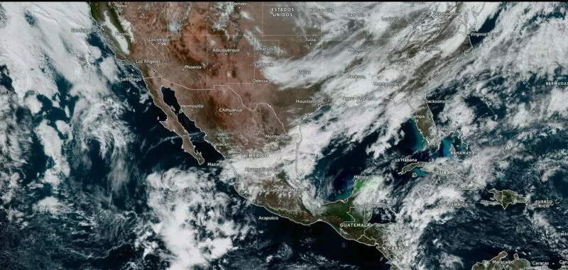Estado del Tiempo: Lluvias, Descenso de Temperaturas y Evento de «Norte» en México