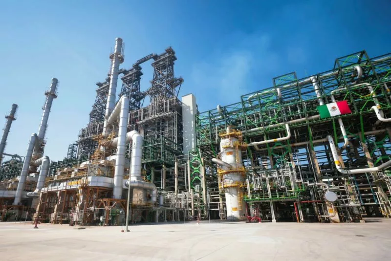 Supervisa Claudia Sheinbaum modernización de Refineria de Tula Hidalgo