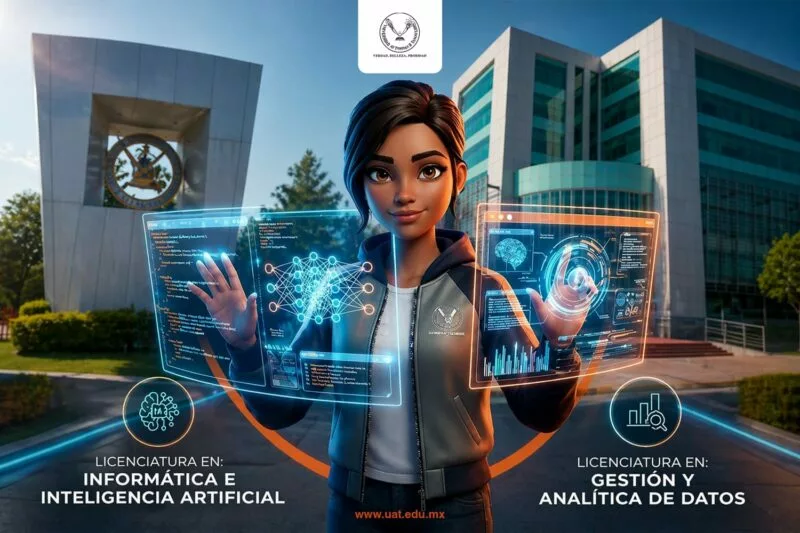 La UAT se actualiza en IA. Llegan nuevas licenciaturas en Inteligencia Artificial y analítica de datos
