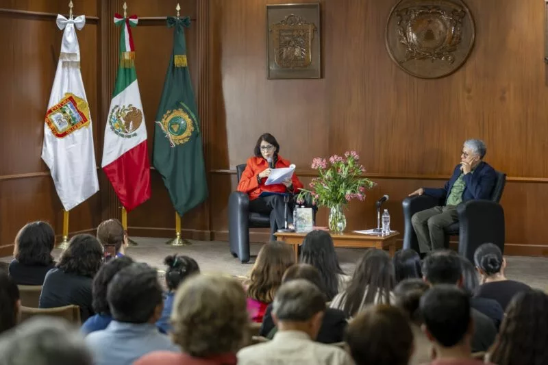 Kyra Galván destacó la vigencia del pensamiento de Sor Juana en la UAEMéx