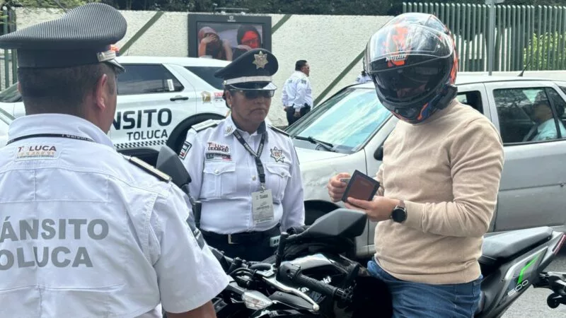 Detecta Policía de Toluca casos de narcomenudeo con operativos “Moto Segura”
