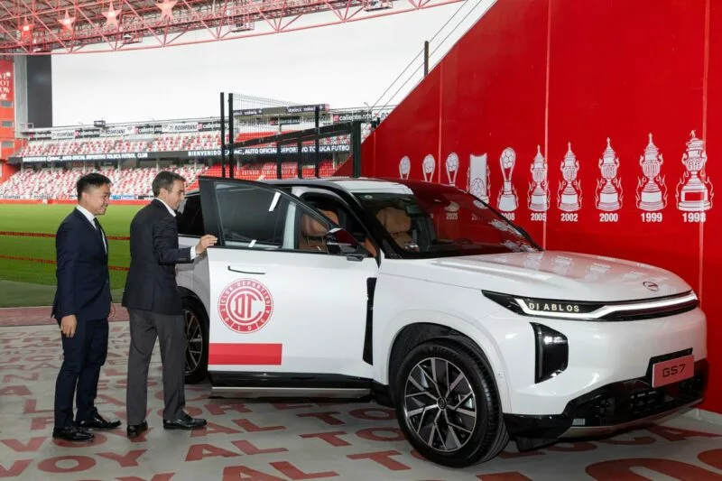 GAC, el nuevo auto del Deportivo Toluca