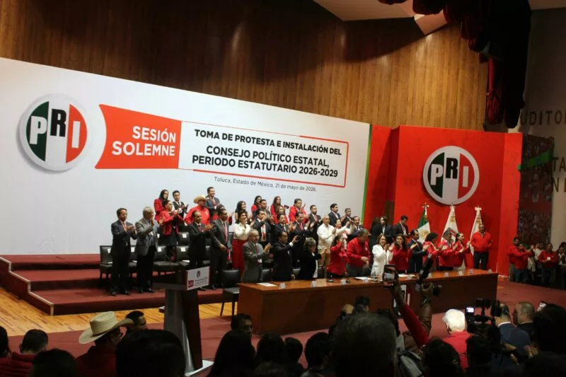 Renueva PRI mexiquense su Consejo Político Estatal rumbo al 2029: Cristina Ruiz llama a la unidad y al trabajo territorial