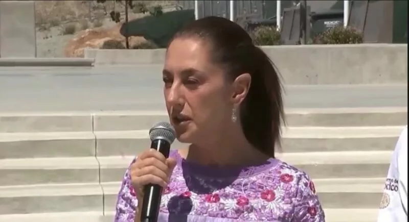 La Presidenta de México, Claudia Sheinbaum Pardo, inauguró el CBTIS No. 290 de Tijuana, Baja California