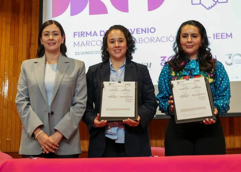 Firmaron Convenio Marco de Colaboración TEEM–IEEM