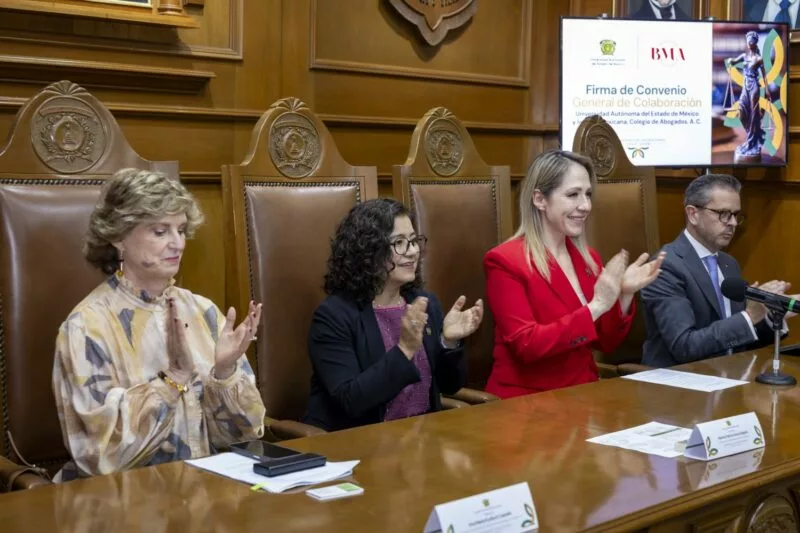 UAEMéx y Barra Mexicana del Colegio de Abogados consolidan alianza para fortalecer la formación jurídica