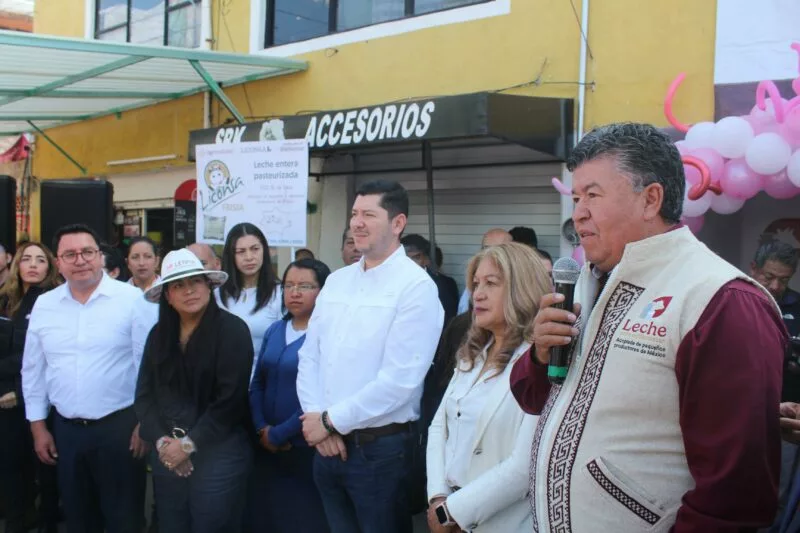 Abren nueva Lechería del Bienestar en Lerma beneficiando a cerca de 500 familias