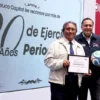 Reconoce Ricardo Moreno a periodistas por su labor en más de dos décadas de trayectoria