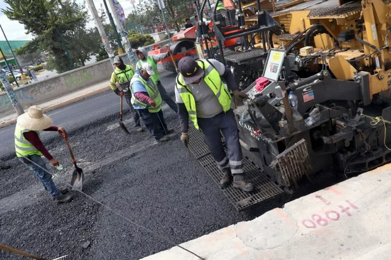 Rescata Ricardo Moreno calles y vialidades con el “Diablo Dragón”