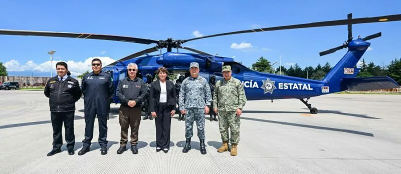EdoMéx moderniza el C5, con incorporación de helicóptero Black Hawk y Centro para combatir el crimen