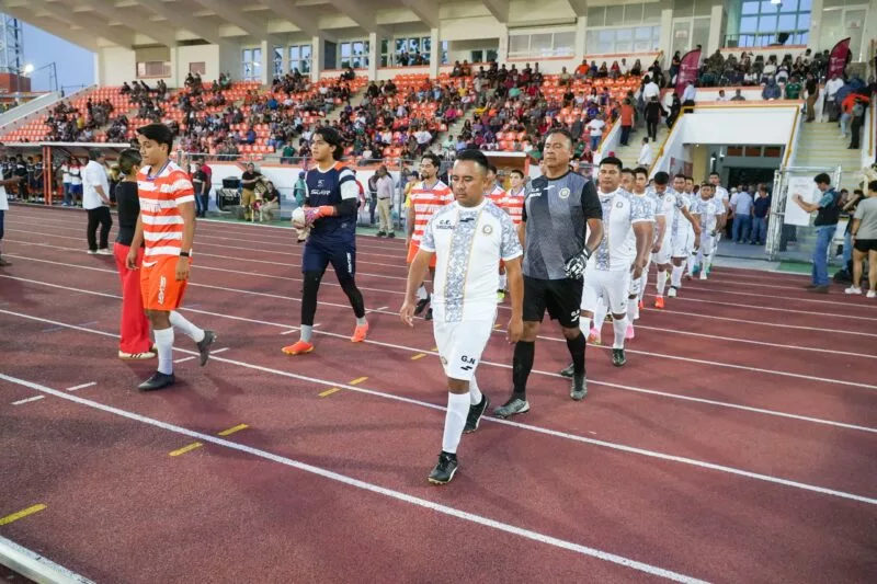 Celebran partido amistoso Correcaminos UAT Premier y Guardia Nacional