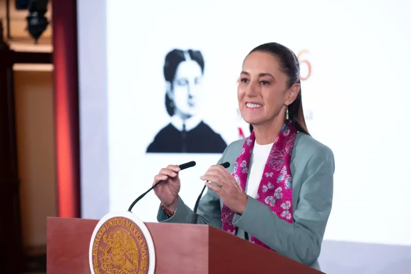 Reducción de homicidios dolosos en un 46% anuncia la Presidenta Claudia Sheinbaum