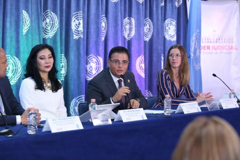 Poder Judicial mexiquense fortalece cooperación con PNUD