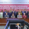 Participan congresistas mexiquenses en Consejo Estatal de Seguridad