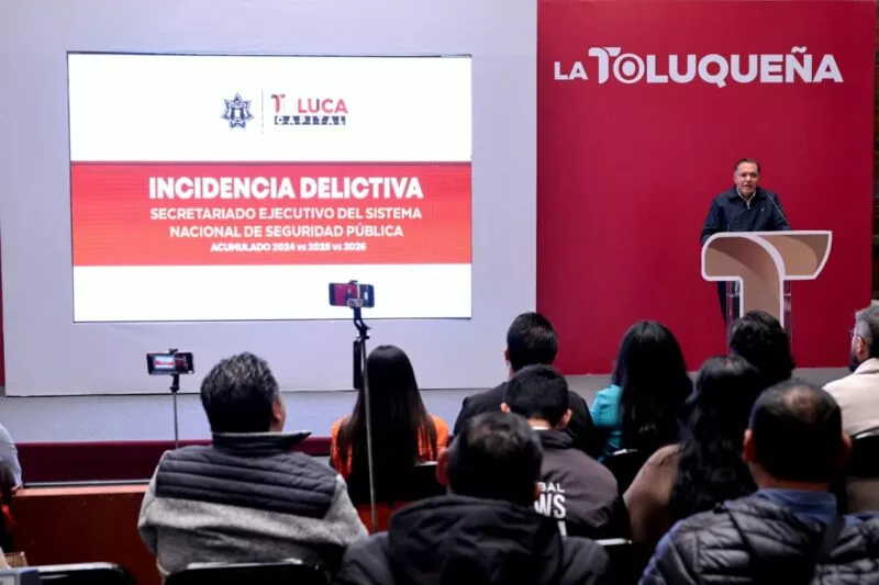Destaca Ricardo Moreno una baja sostenida de 37.93% en delitos de alto impacto